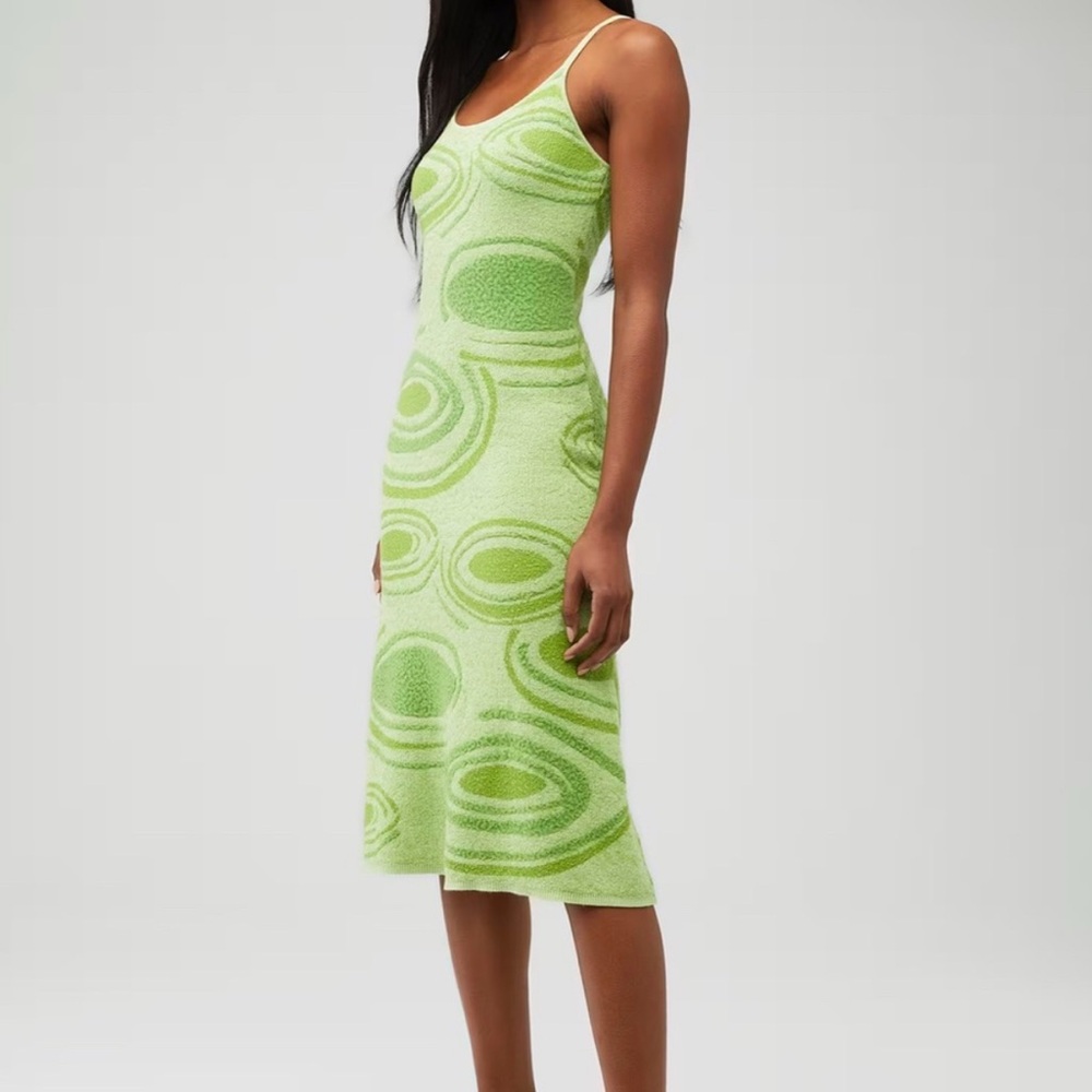 House of Sunny Hockney Lily pads Tank Dress